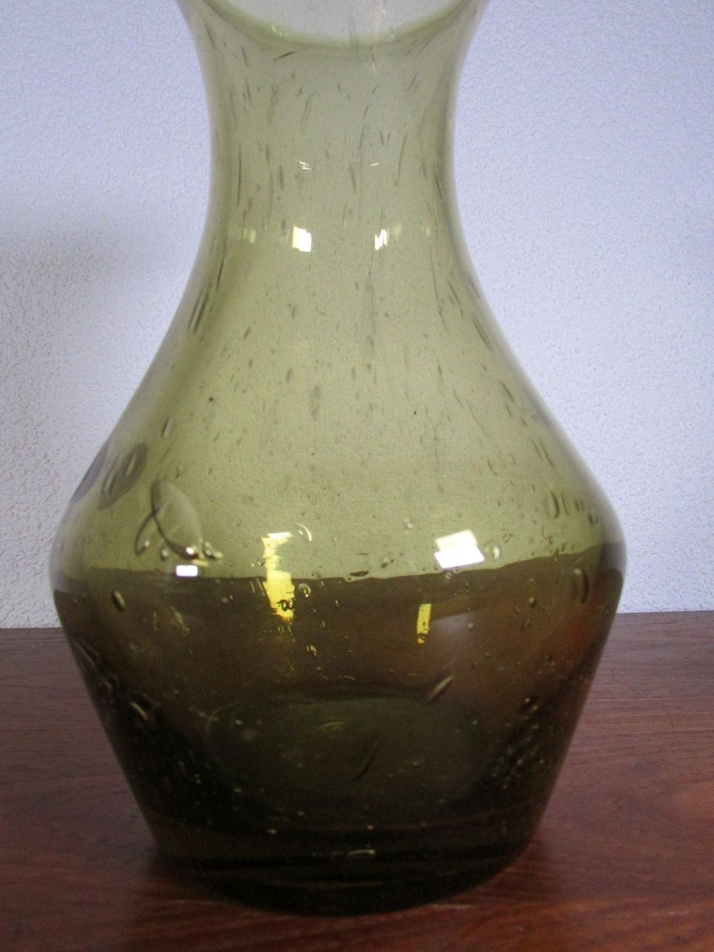 Caraffe: Glasvase La Rochère Soufflé Bouche Bubble Glas Karaffe 60er – Usato da Ostermundigen venduto da Zytrum 4