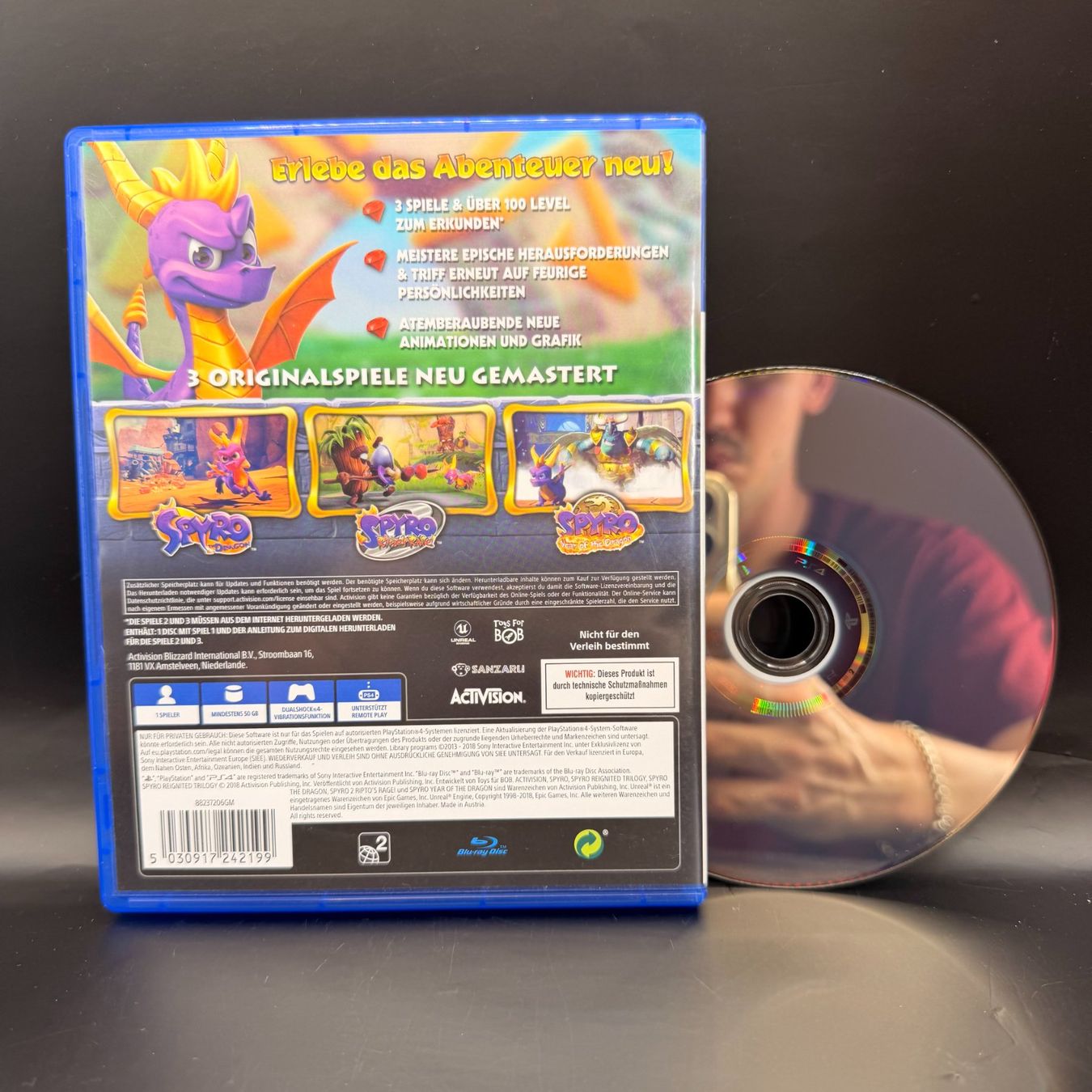 Sony Giochi: Spyro Reignited Trilogy Playstation 4 – Usato da Düdingen venduto da Nerdworld 1