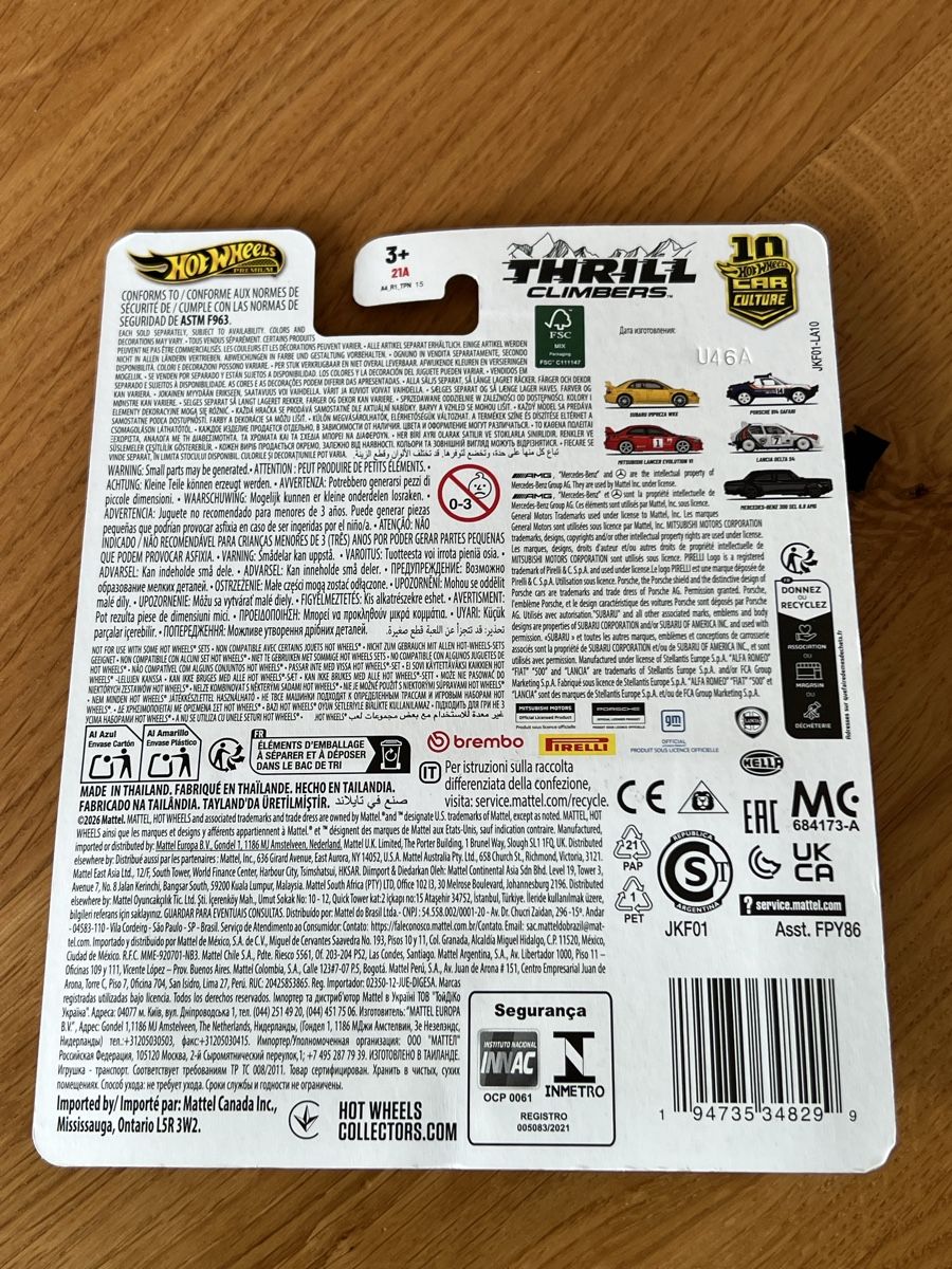 Hot Wheels Modellautos: Hot Wheels Premium - 5 Thrill Climbers – Neu und originalverpackt aus Neuenegg von mocbricks 8