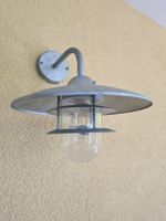 Wandlampe Aussenlampe Metall Glas