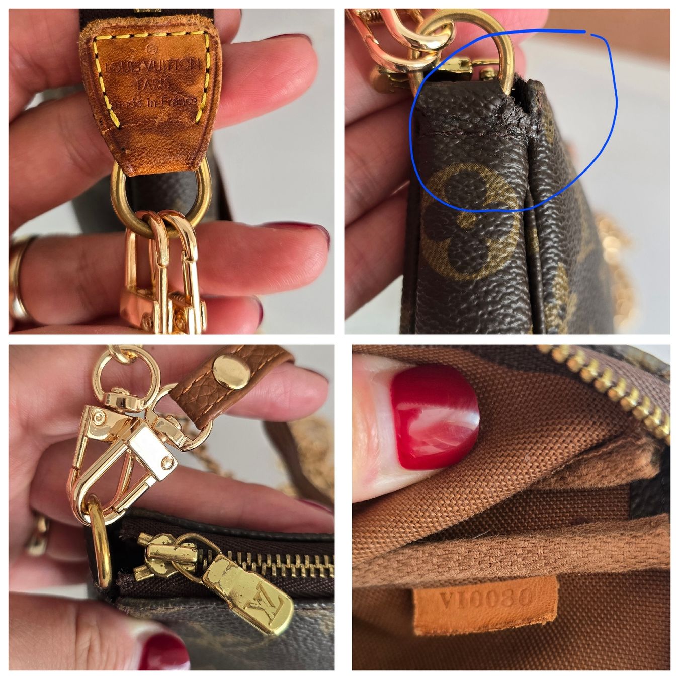 Louis Vuitton Borse da donna: Louis Vuitton Pochette Accessoires Monogram Canvas – Usato da Niederteufen venduto da Mira_72 9
