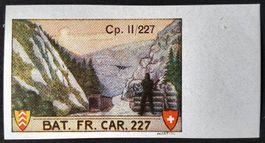 Grenz Schützen Kp II/227, geschn, 2.WK, Wi Gz 149-2