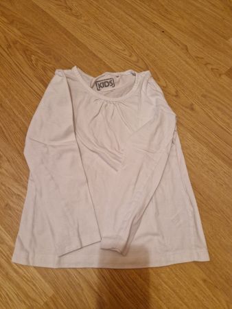 Weisses Shirt langarm KIDS 122