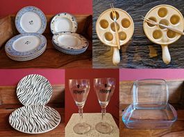 Vaisselle Lot de 18 pièces- Design Divers