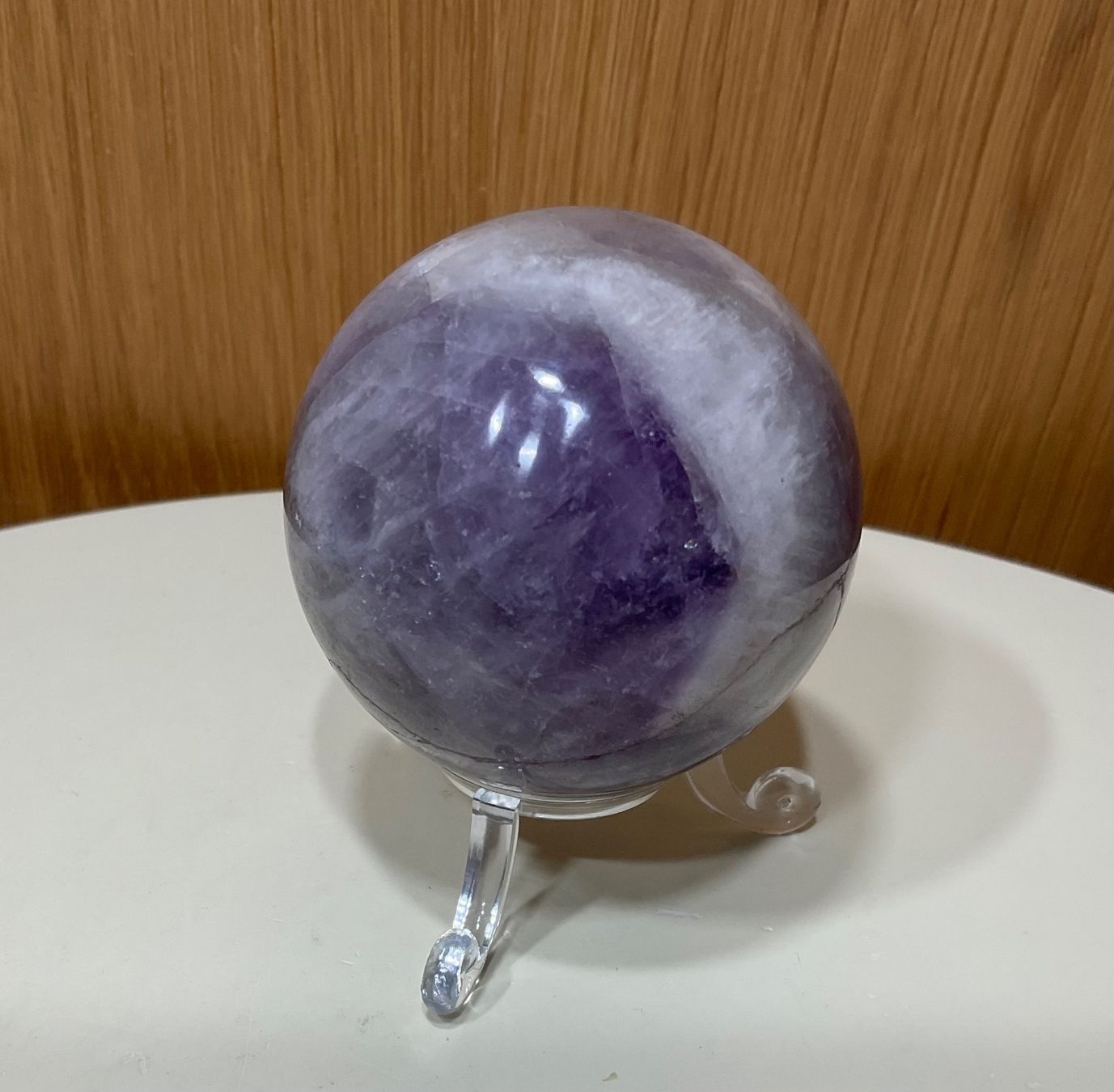 Minerali & Pietre curative: Amethyst Kugel mit Ständer aus Madagaskar – Nuovo (secondo la descrizione) da Gibswil venduto da BestePreis