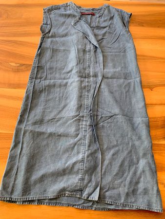 COMPTOIR DES COTONNIERS tolles leichtes Denimkleid Gr. XS/34