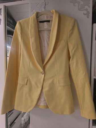 Zara Blazer Grösse XS, Sommerlich Gelb 🌞 Tailliert