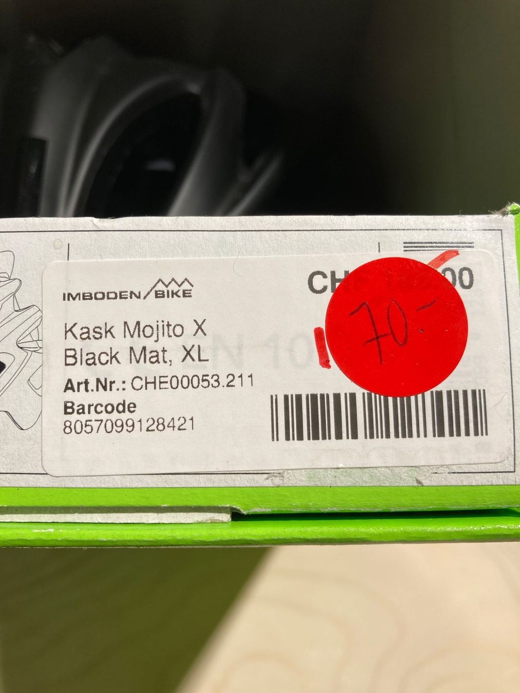 Kask Caschi: Kask Mojito X Helm Black, X-Large – Nuovo (secondo la descrizione) da Lauterbrunnen venduto da Imboden-Bike 4