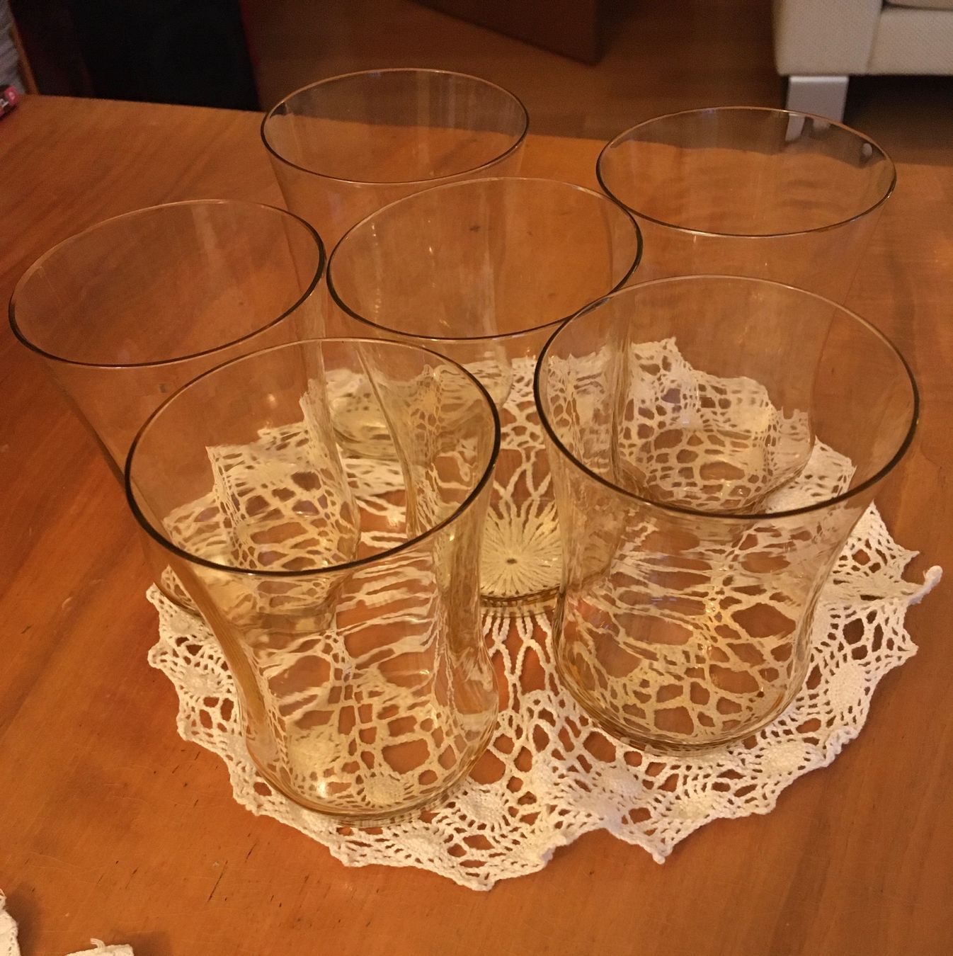 Bicchieri: 6 exklusive, formschöne, Vintage-Gläser – Usato da Wettingen venduto da Aromat 3