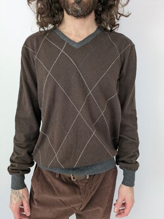 Brauner Pullover von Moddison, Grösse M - Top Zustand!