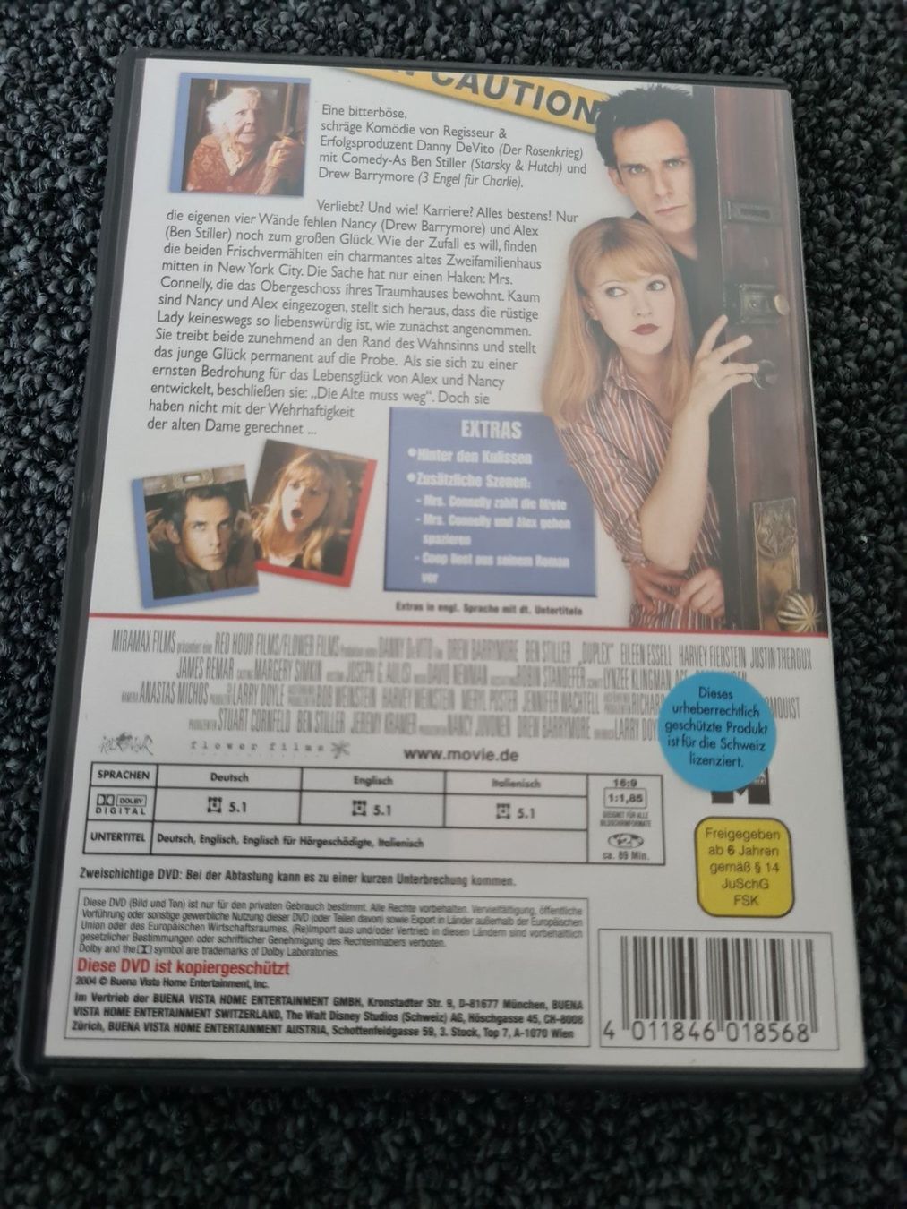 Tutti i DVDs: DER APPARTEMENT SCHRECK(9061) – Usato da Ruswil venduto da M71 1