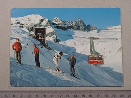 Flims, 1974, Ski, Luftseilbahn, belebt, 1974