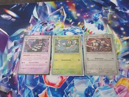 3 deutsche Holo Meisterball Pokemonkarten als Konvolut