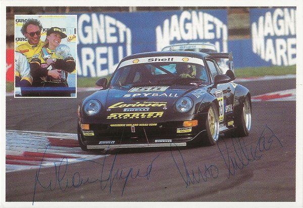Autografi: Autogrammkarte Enzo Calderari 1995 – Usato da Solothurn venduto da F1shop1