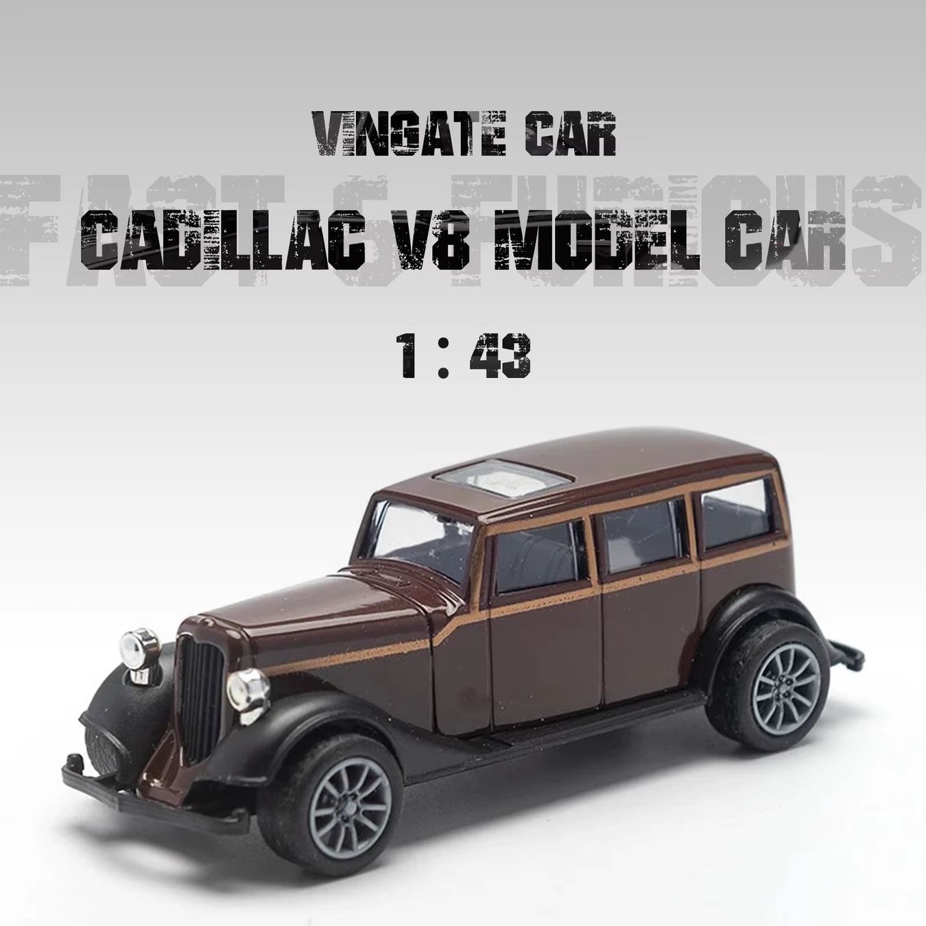 Cadillac Voitures modèles: 1:43 Cadillac V8 Oldtimer Modellauto Diecast Metall Pull Bac – Neuf avec emballage d'origine à Boswil par bur_6qy7 4
