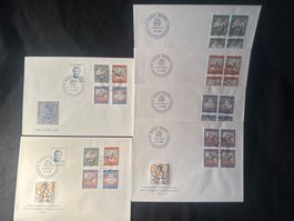 FDC 1966 Pro Patria Schweiz Lot