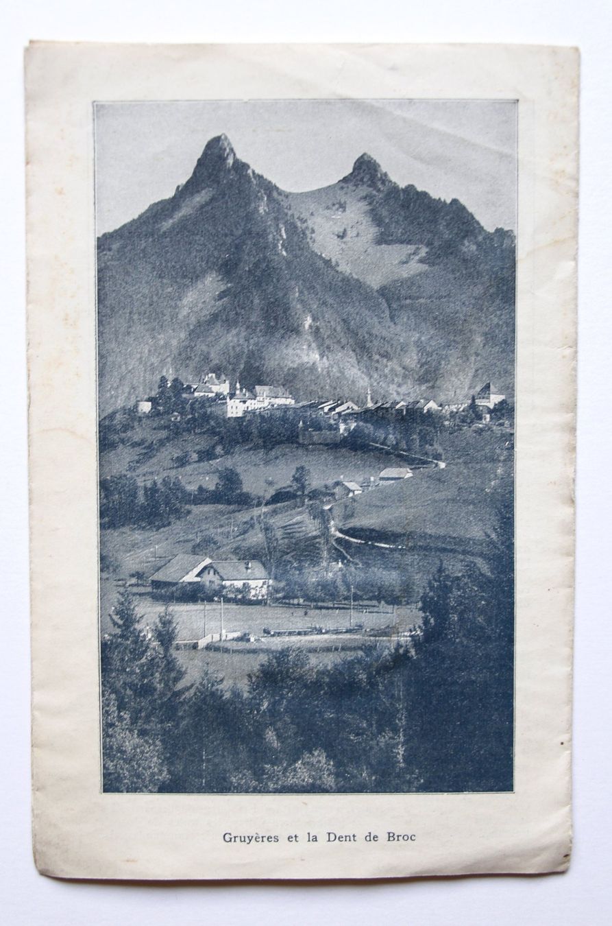 Documents: PROSPEKT "LA GRUYÈRE", ca. 1920 – D'occasion à St. Gallen par modernetc 1