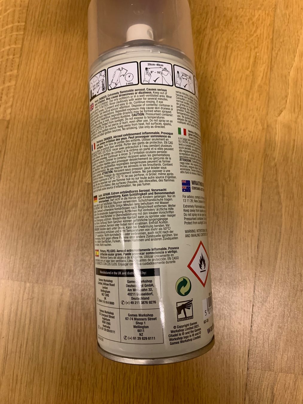 Peintures: Warhammer Citadel Colour Spray Wraith Bone – D'occasion à Winterthur par Compiorg 1