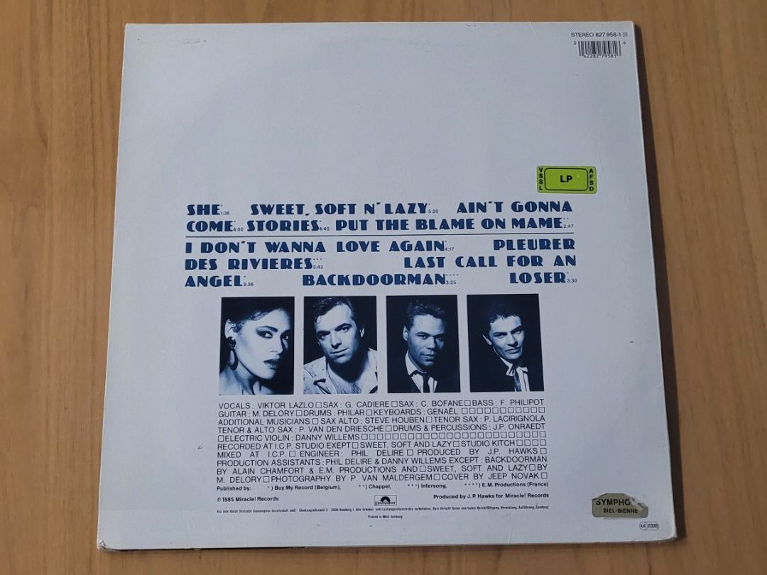 Vinyles: LP   Viktor Lazlo – D'occasion à Martigny par MZ-67 1