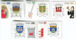 Briefmarken "Wappen". Portugal.