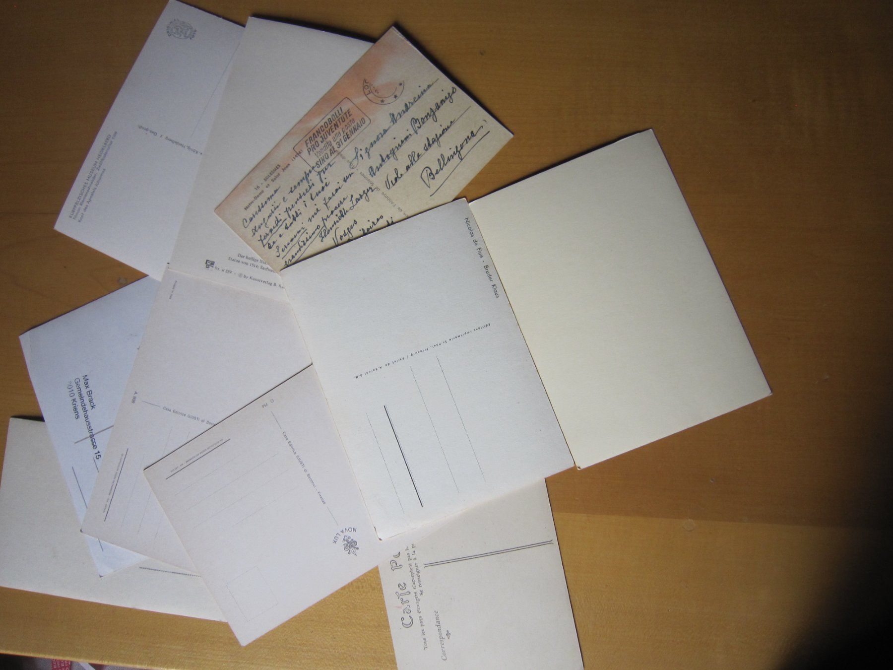 Cartoline postali: No 15 schöne Postkarten Heiligen – Usato da Gordola venduto da Polentaefung 7