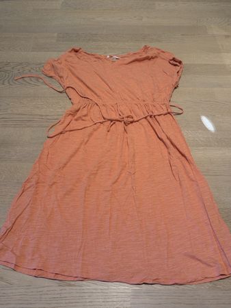 Umstandskleid orange | Grösse M