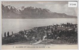 Clarens et les Alpes de Savoie