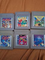 Cartouches Nintendo Game Boy, Lot de 6 jeux, Bon état