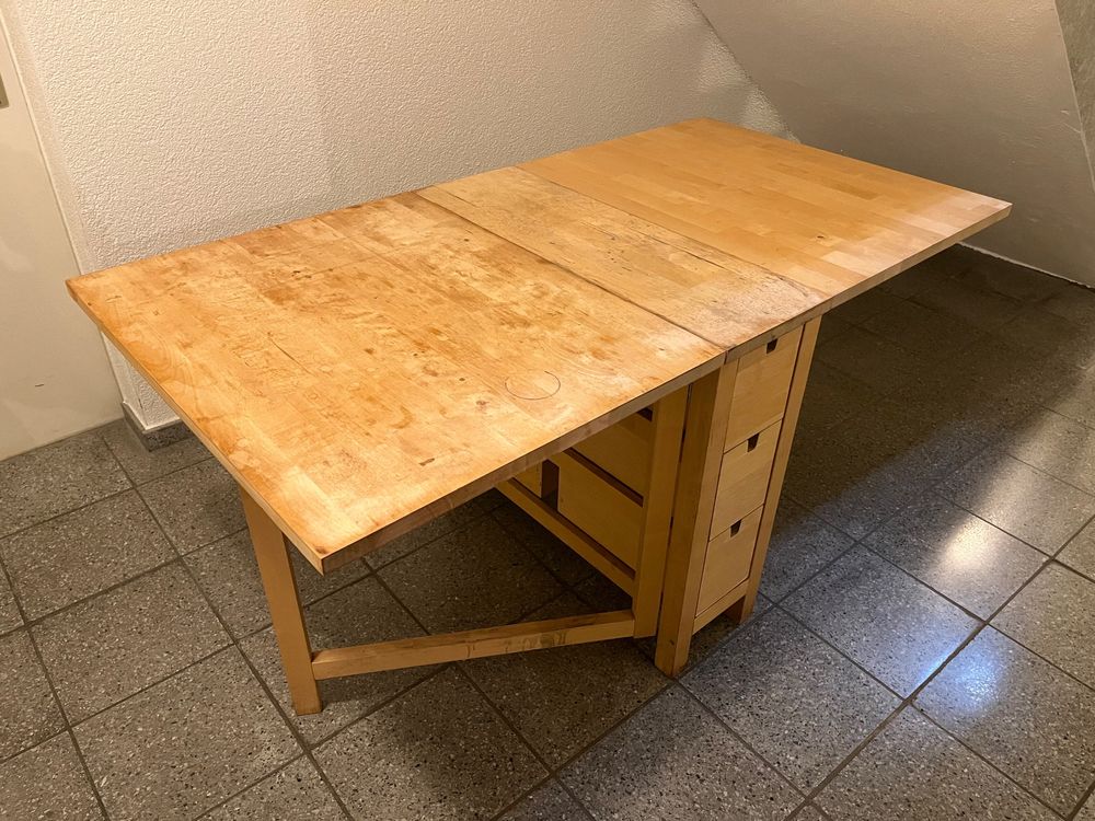 Ikea Norden Klapptisch Kaufen auf Ricardo