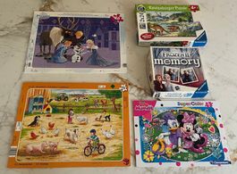 4 Miscellaneous Puzzles & 1 Memory "FROZEN II"