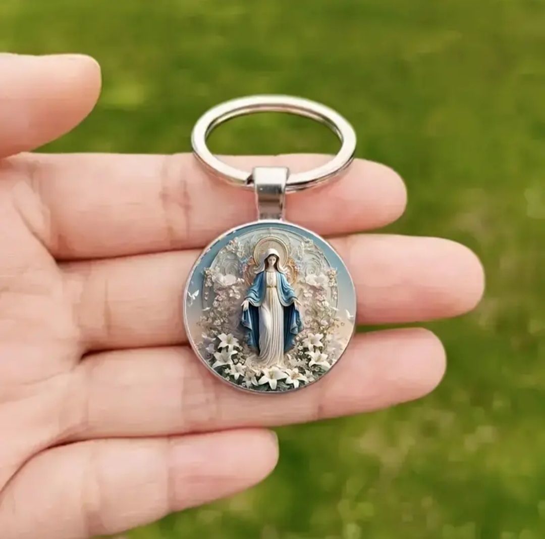 Portachiavi: Portes-clés Vierge Marie, NEUF – Nuovo e nell'imballaggio originale da Puidoux venduto da mic_c2fh 3