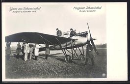 Foto-AK Sanke: Berlin-Johannisthal, Flug