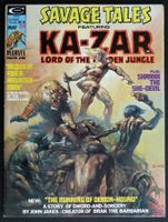 SAVAGE TALES #10 KA-ZAR & SHANNA THE SHE-DEVIL 1975 ENGLISH