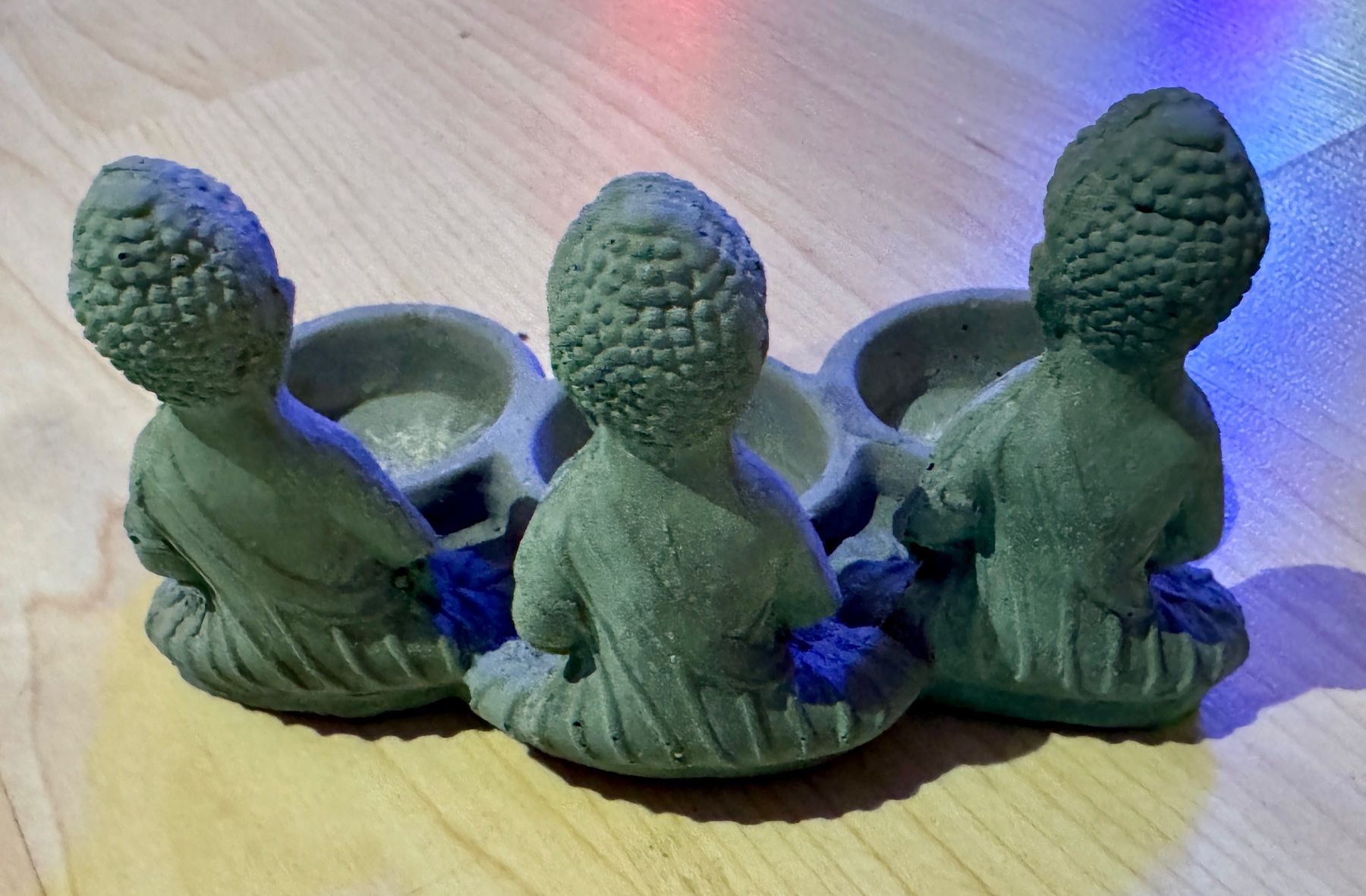 Portacandele: Buddha - Teelichthalter – Usato da Seuzach venduto da Inspektor99 3