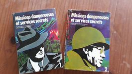 2 livres histoire - Missions dangereuses et services secrets