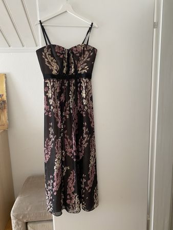 BCBG MaxAzria Floral Evening Dress, Size 10 - Elegant!