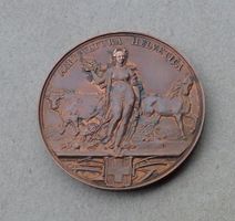 Medaille ++ Agricultura Fribourg 1877