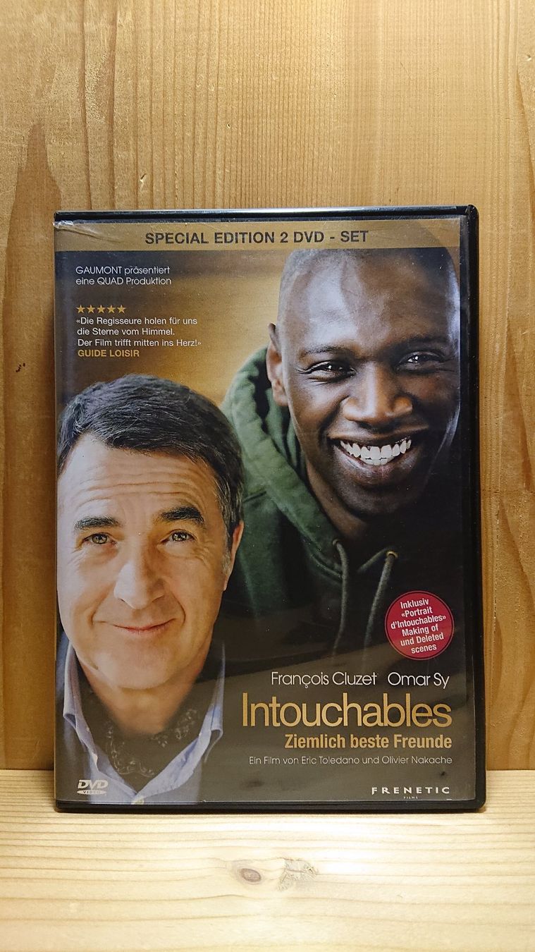 Alle DVDs: ZIEMLICH BESTE FREUNDE Intouchables DVD – Gebraucht aus Wilderswil von Exebub