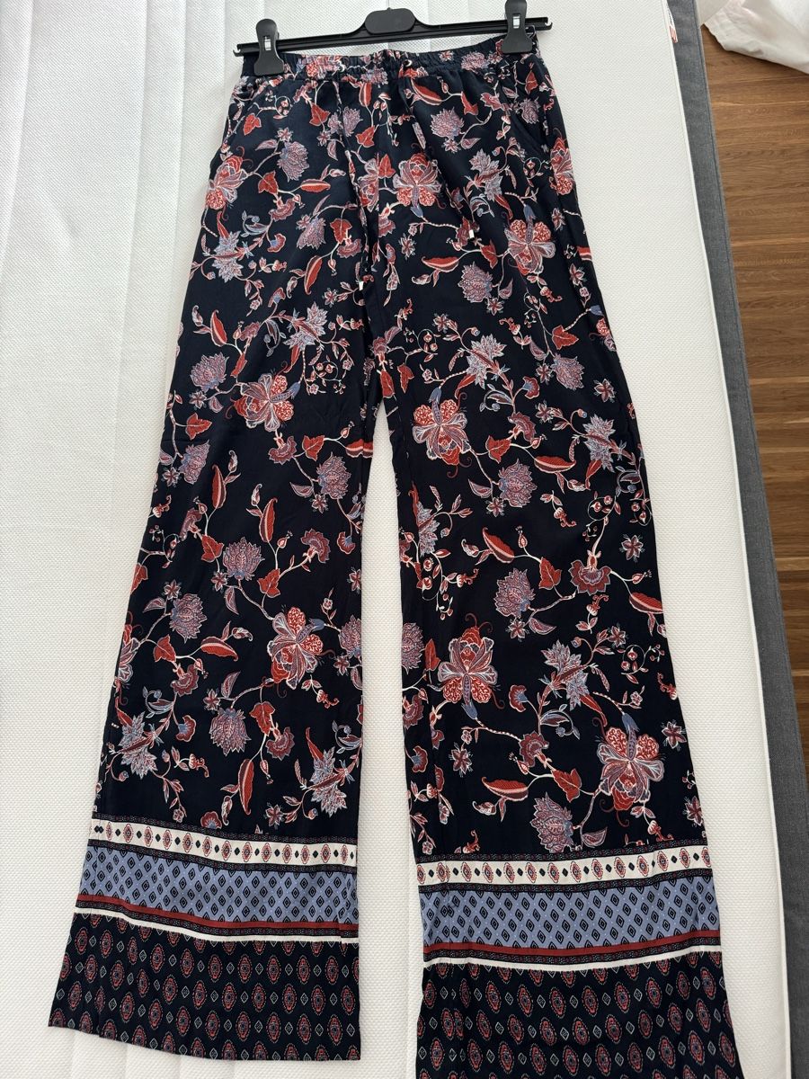 Hosen: Floral Wide Leg Summer Pants - Boho Chic Style – Neu (gemäss Beschreibung) aus Zürich von Tanja_G88 2