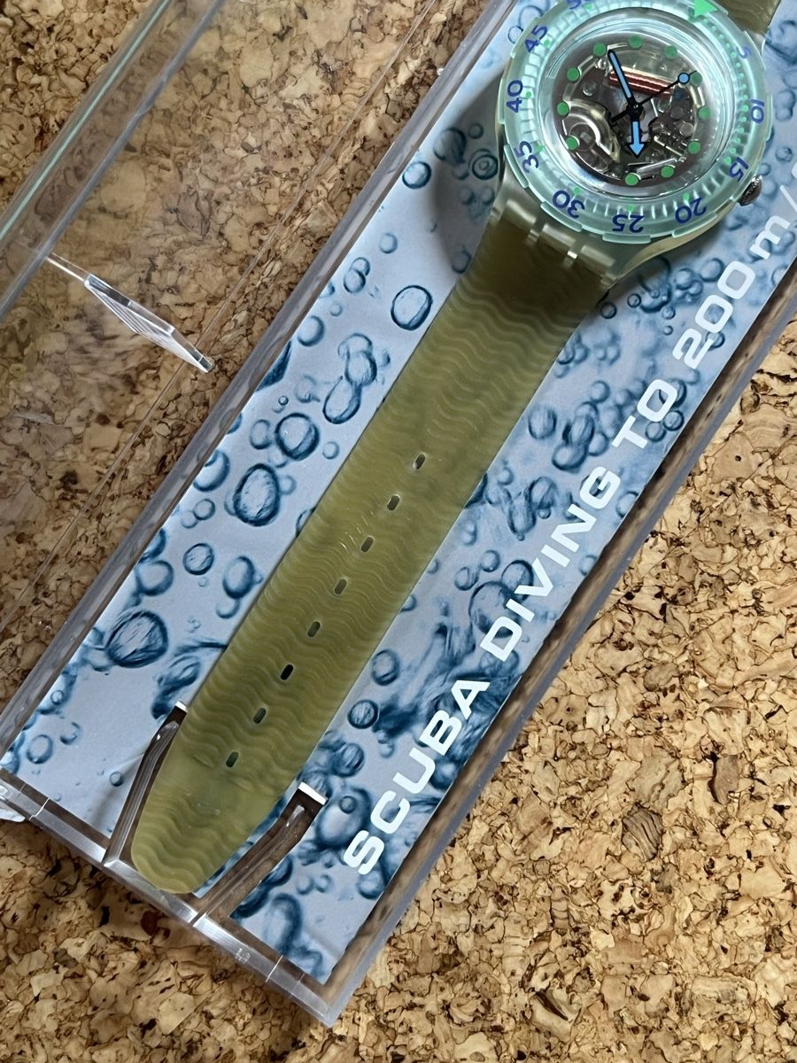 Swatch Orologi: Swatch SCUBA DIVER lightblue – Usato da Basel venduto da bellespirit 6