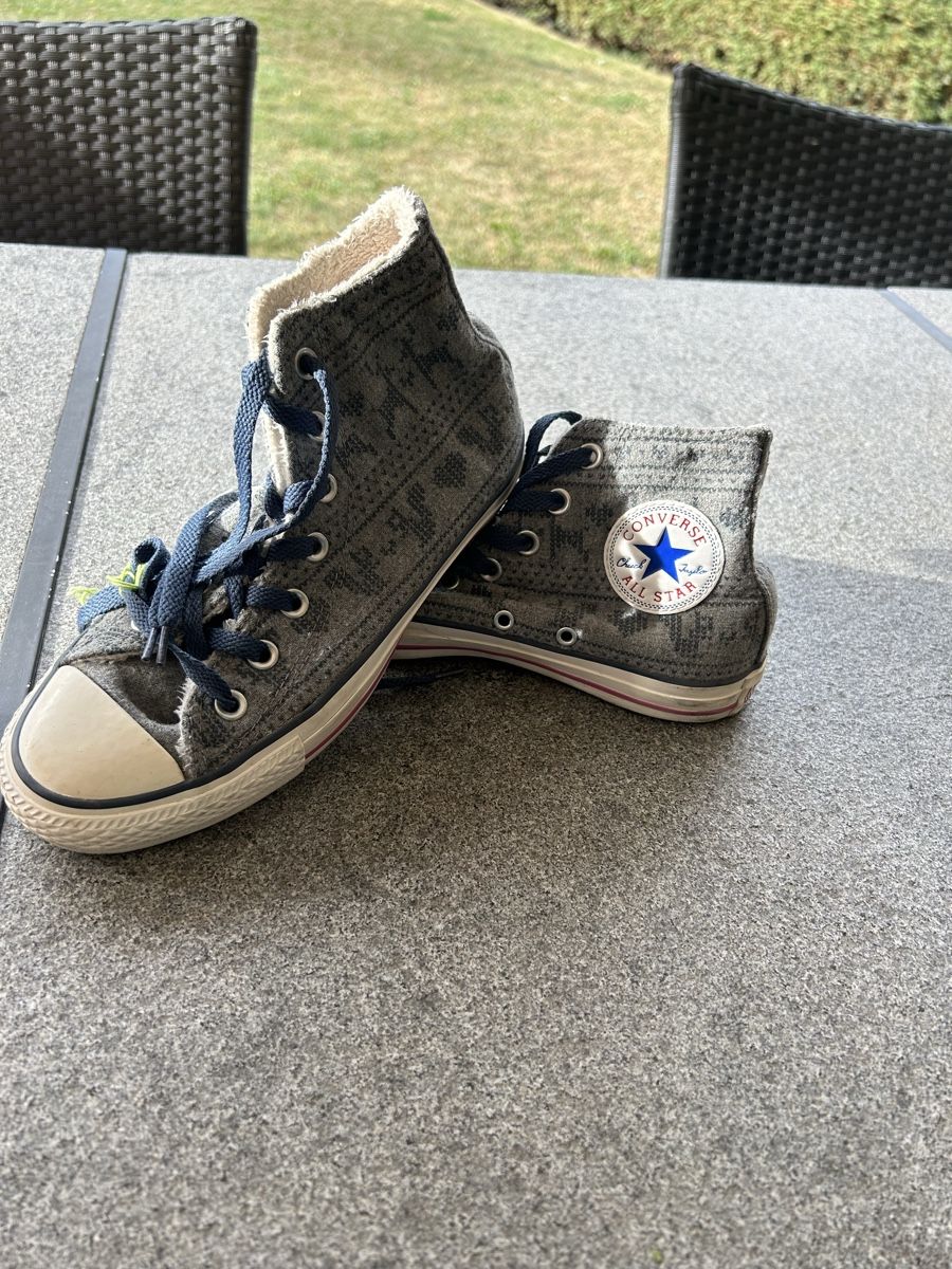 Converse Scarpe da uomo: Baskets Converse montantes gris taille 37 – Usato da Orsières venduto da Maevalais 2