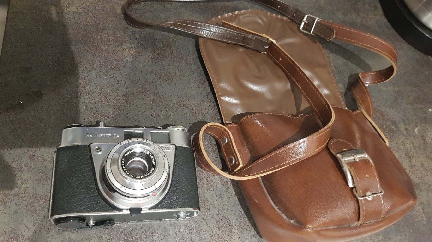Kodak Kamera: Kodak Retinette 1A mit Tasche - avec Etui – Gebraucht aus Spiegel b. Bern von Gudi8