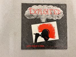 The Exploited LP - Let's Start a War ( VG)