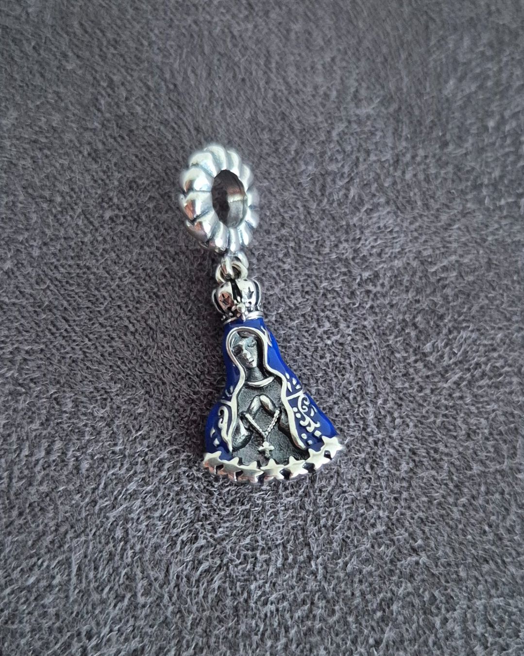 Ciondoli: Silber Charm heilige Maria +Garantie – Nuovo (secondo la descrizione) da Rotkreuz venduto da Carbone_Bijou-Shop