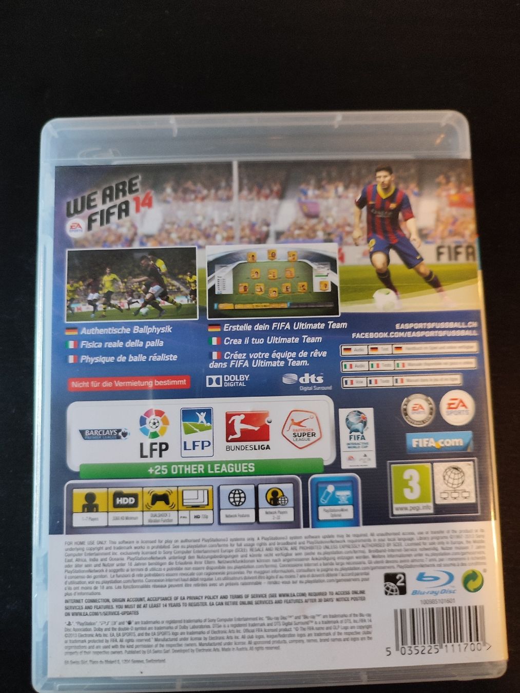 Sony Giochi: Jeux de PS3 Fifa 14 – Usato da Martigny venduto da Errika 2