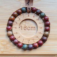 Cherry Creek Jaspis Armband Mineralien Stein