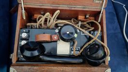 Schweizer Armeetelefon Modell 1947 ATf 47 Sammlerstück