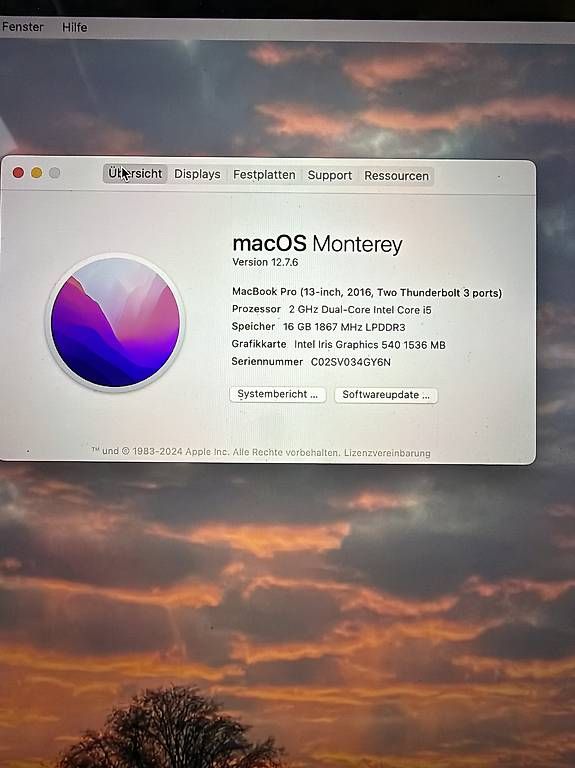 Notebooks: Apple MacBook Pro (13" 2016) – Gebraucht aus Brütten von SamirasWelt 2