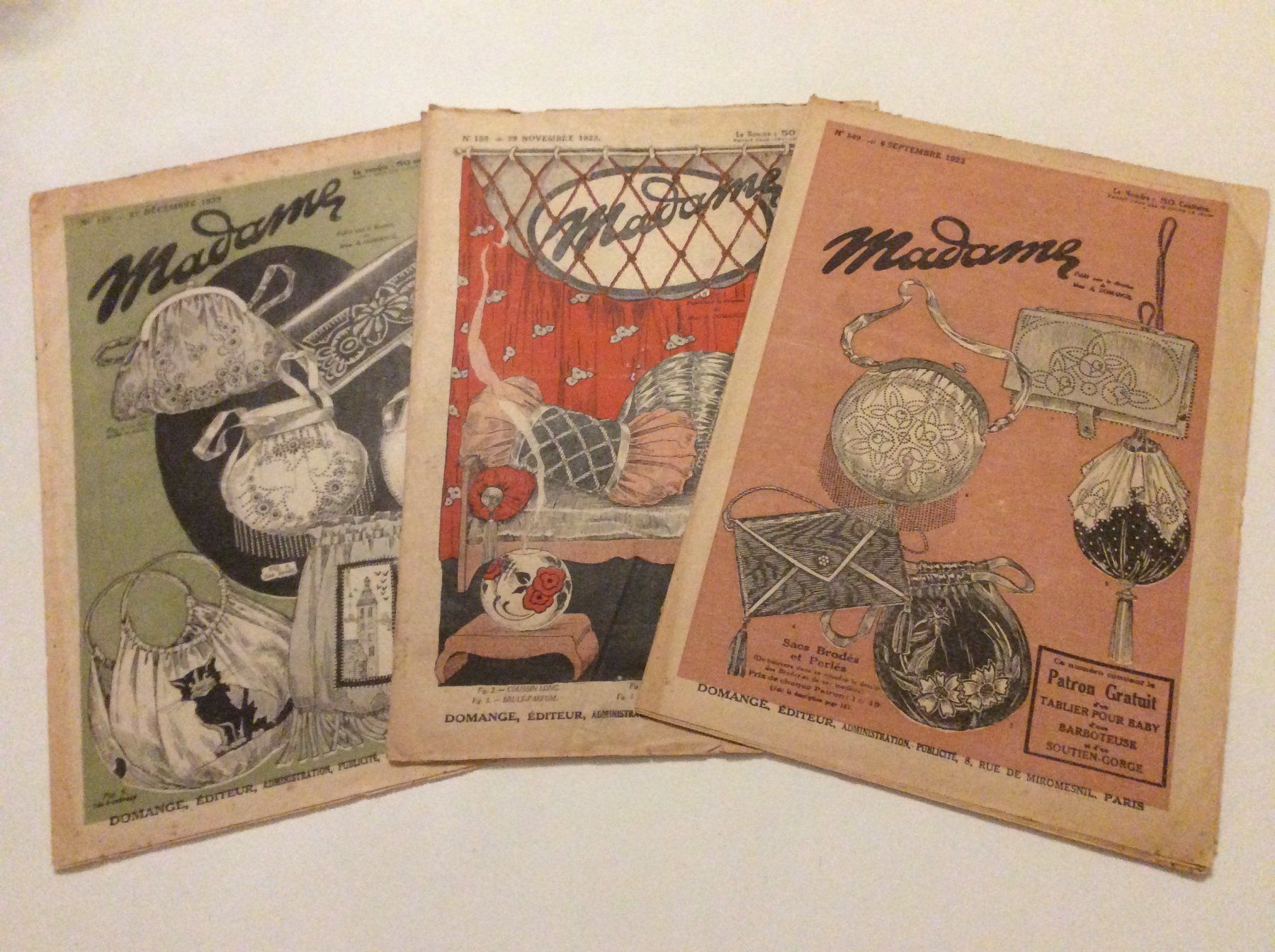 Riviste & Magazine: Journal sur la Mode 1923 – Usato da Genève venduto da edelweiss1900