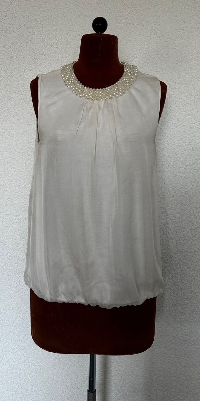 Hallhuber Tops: Hallhuber Seiden Kurzarmoberteil 36 – Gebraucht aus Ipsach von Lary_Sommer